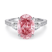 LUCCE SOPHIA™ Pavé Oval ROSÉ™ Pink Diamond