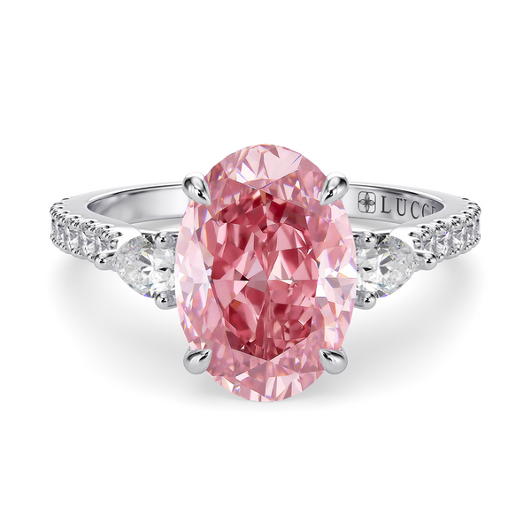 LUCCE SOPHIA™ Pavé Oval ROSÉ™ Pink Diamond
