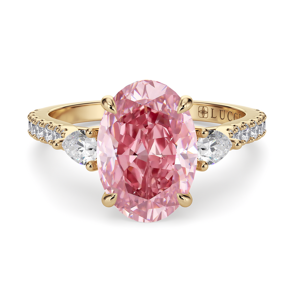 LUCCE SOPHIA™ Pavé Oval ROSÉ™ Pink Diamond
