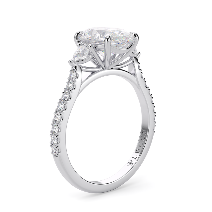 Load image into Gallery viewer, LUCCE SOPHIA™ Pavé Oval Gemstone
