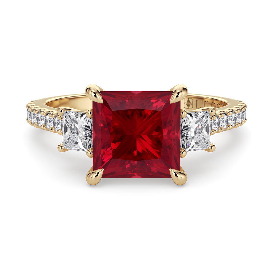Load image into Gallery viewer, LUCCE SOPHIA™ Pavé Princess Gemstone
