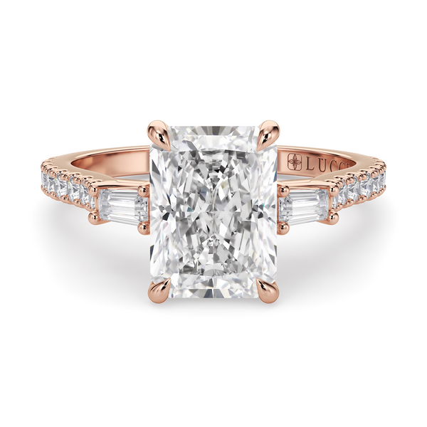 Lucce Sophia Pavé Radiant Diamond