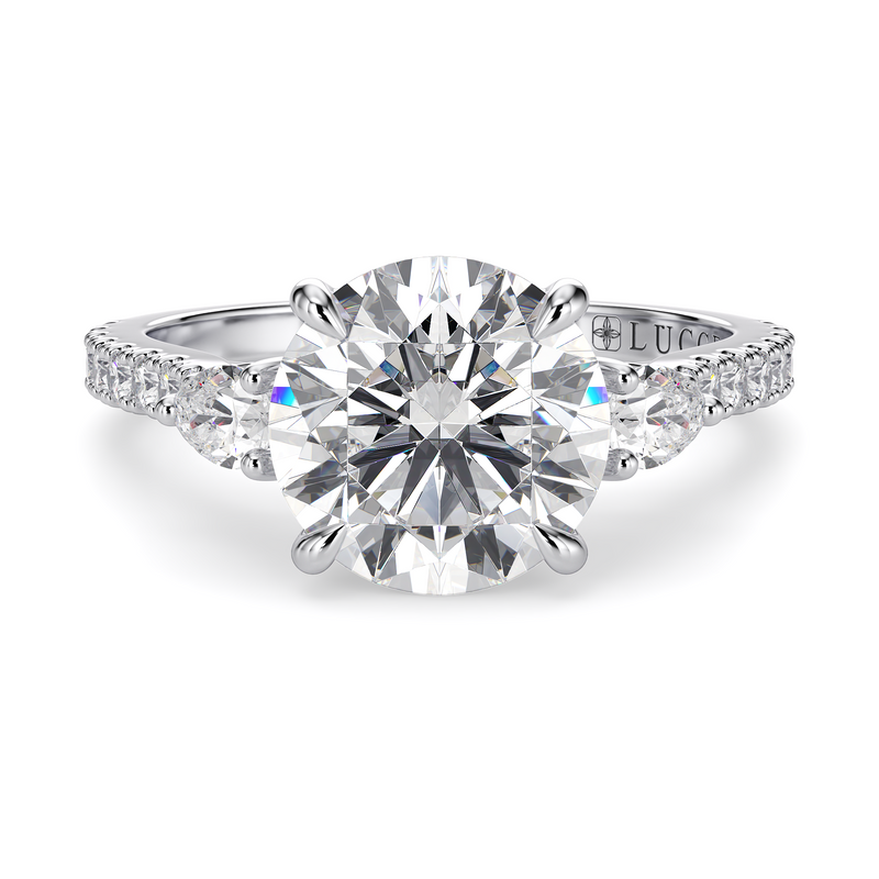 Lucce Sophia Pavé Round Diamond