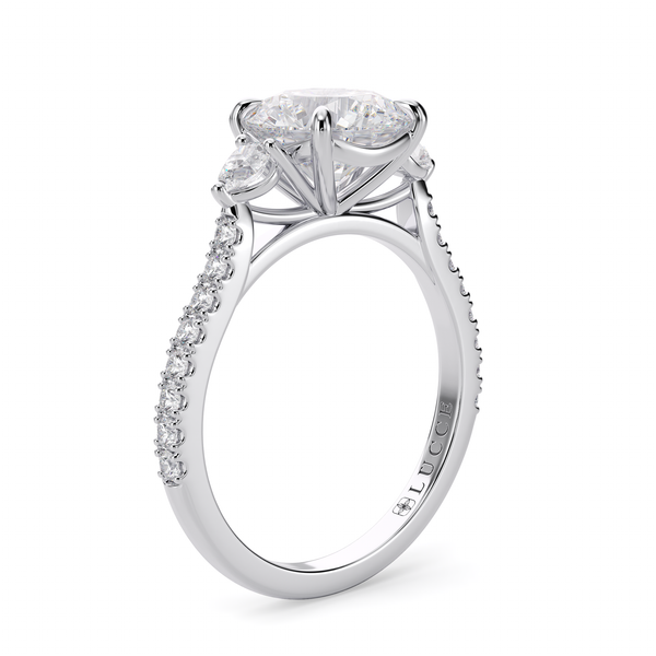 Lucce Sophia Pavé Round Diamond