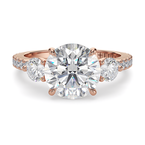 Lucce Sophia Siena Pavé Round Diamond