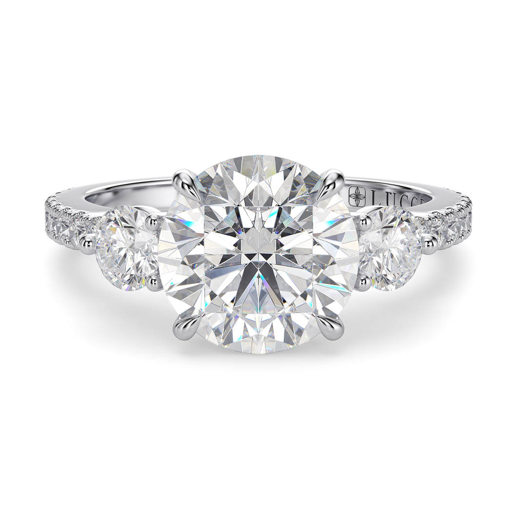 Lucce Sophia Siena Pavé Round Diamond