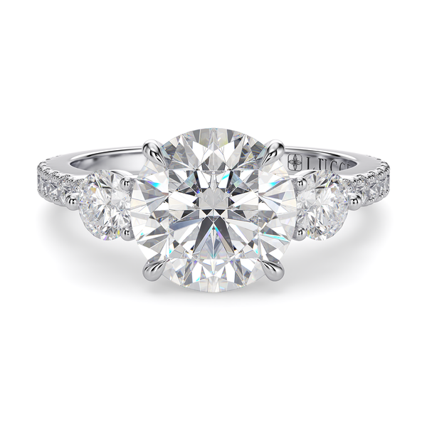 Lucce Sophia Siena Pavé Round Diamond
