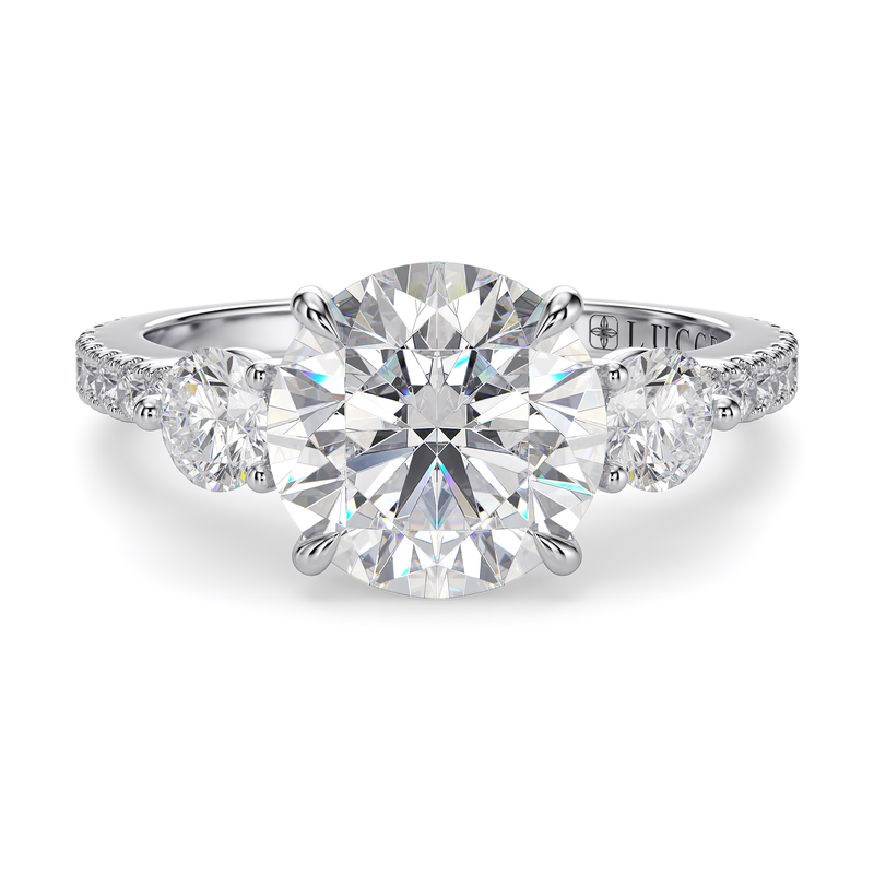 Lucce Sophia Siena Pavé Round Diamond