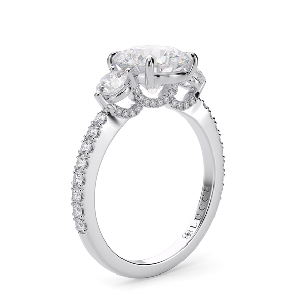 Lucce Sophia Siena Pavé Round Diamond