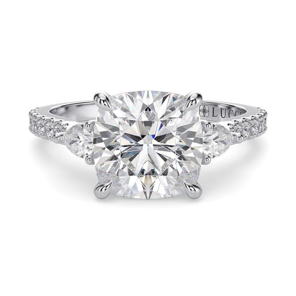 Lucce Sophia Pavé Cushion Diamond