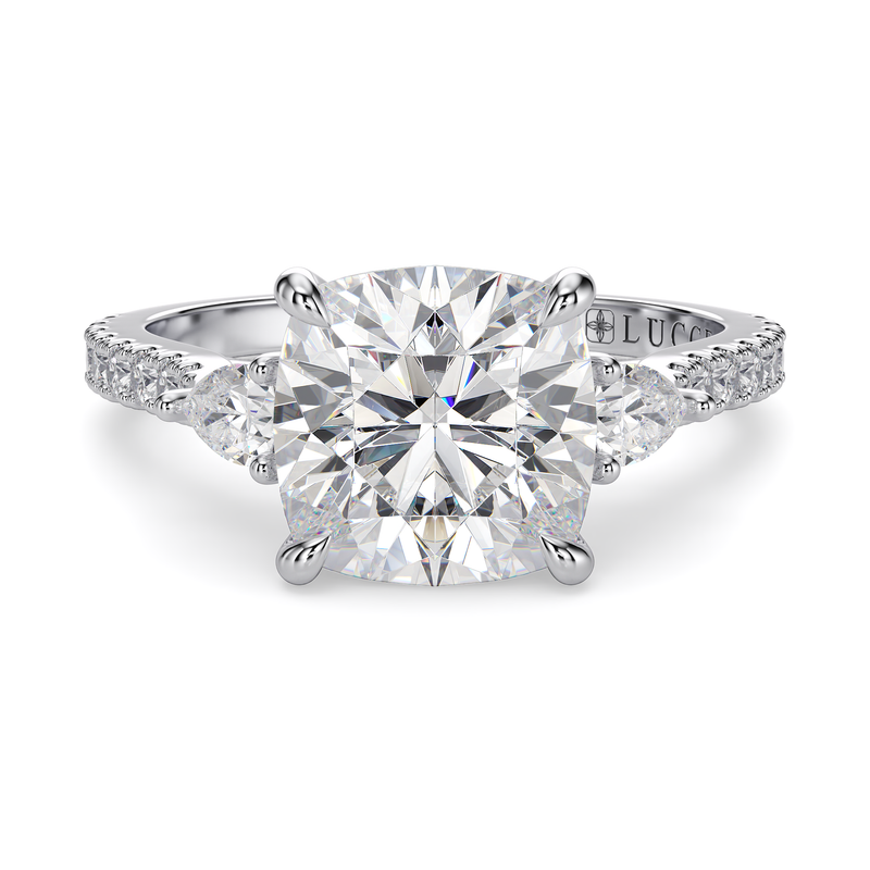 Lucce Sophia Pavé Cushion Diamond