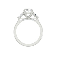 Load image into Gallery viewer, Sophia Luxe Radiant Lab Diamond 1.51ct E VVS2 Ex IGI 18K White Gold
