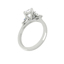 Load image into Gallery viewer, Sophia Luxe Radiant Lab Diamond 1.51ct E VVS2 Ex IGI 18K White Gold
