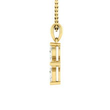 Load image into Gallery viewer, Stella 0.24ct Necklace Lab Diamond 18K Yellow Gold
