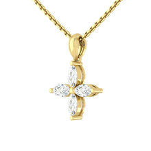 Load image into Gallery viewer, Stella 0.24ct Necklace Lab Diamond 18K Yellow Gold
