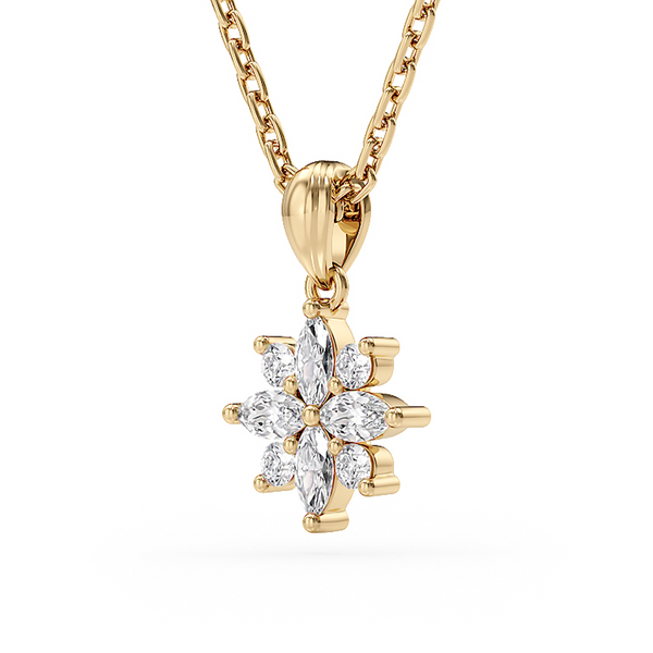 Lucce Constance Si Necklace Diamond