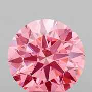 3.01ct ROUND Diamond PINK VS1 EX - IGI 756538321