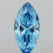 4.08ct MARQUISE Diamond BLUE VS2 EX - IGI 794604294