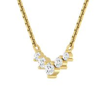 Load image into Gallery viewer, Theresa Necklace Lab Diamond 0.57CTW 18K Yellow Gold
