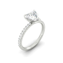 Load image into Gallery viewer, Lucia Pavé Heart Moissanite
