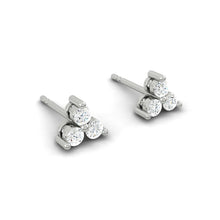 Load image into Gallery viewer, Trio Earrings Lab Diamond *new*
