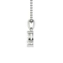 Load image into Gallery viewer, Trio Necklace 0.51 CTW DEF VVS Lab Diamond 14K White Gold
