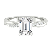 Load image into Gallery viewer, Fiore Emerald Moissanite
