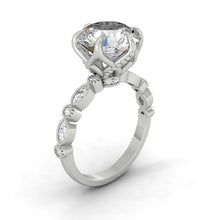Load image into Gallery viewer, Moissanite Lab Diamond Engagement Ring Wedding Rings Proposal Jewelry Manila Philippines
