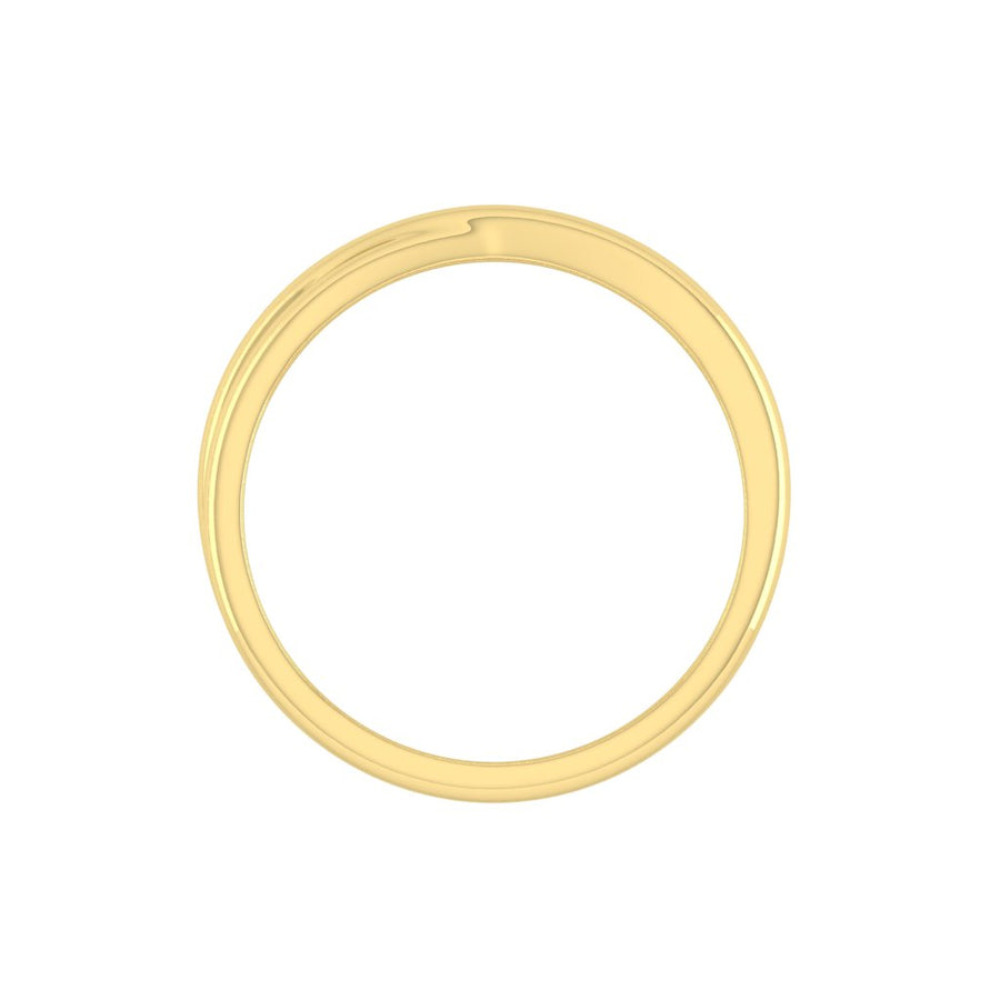 Load image into Gallery viewer, LUCCE Simple Mobius Unisex Wedding Band with Brushed or Polished Finish in Gold or Platinum
