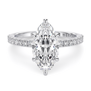 LUCCE VERONA™ Pavé Marquise Gemstone