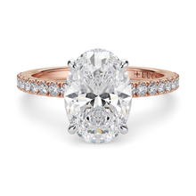 Load image into Gallery viewer, Lucce Verona Pavé Oval Diamond
