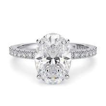 Load image into Gallery viewer, Lucce Verona Pavé Oval Diamond
