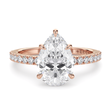 Load image into Gallery viewer, Lucce Verona Pave Pear Diamond
