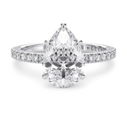 LUCCE VERONA™ Pavé Pear Diamond