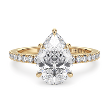 Load image into Gallery viewer, Lucce Verona Pave Pear Diamond

