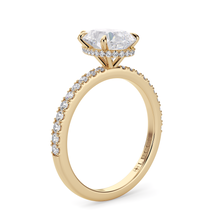 Load image into Gallery viewer, Lucce Verona Pave Pear Diamond
