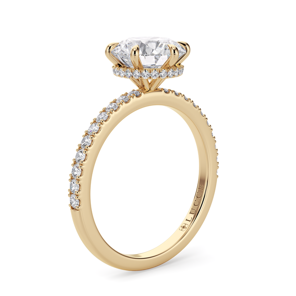 LUCCE VERONA™ Pavé Round Gemstone