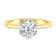 Load image into Gallery viewer, Angela 1.00ct D VS1 Ex GIA Platinum/ 18K Yellow Gold

