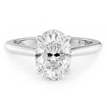 Load image into Gallery viewer, Lucce Azalea 4-Prong Oval Diamond

