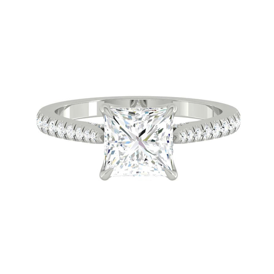 Azalea Pavé Princess Lab Diamond *new*