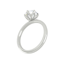 Load image into Gallery viewer, Lucia 6-Prong Round Diamond
