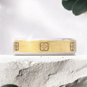 LUCCE CONSTANCE™ II Brushed 5.5mm 18K Yellow Gold/Platinum