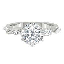 Load image into Gallery viewer, Constance Petal Round Diamond
