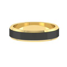 Load image into Gallery viewer, Lucce Enzo Brushed 5mm 14K Yellow Gold
