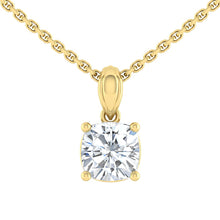 Load image into Gallery viewer, Kaela Cushion Necklace Lab Diamond
