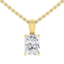 Load image into Gallery viewer, Kaela Radiant Necklace Diamond
