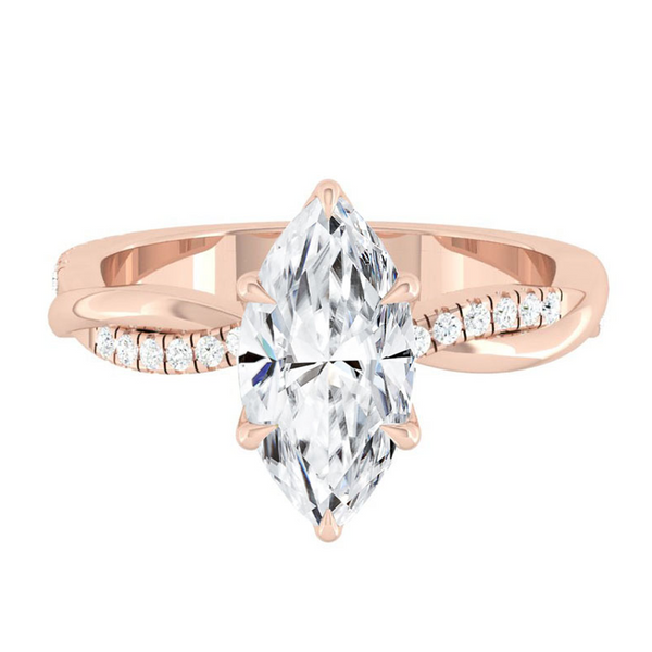 Lucce Fiore Marquise Diamond