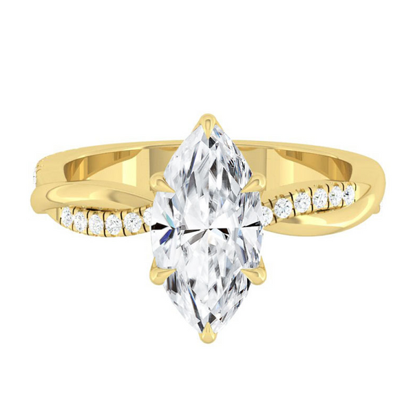 Lucce Fiore Marquise Diamond