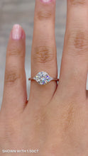 Load and play video in Gallery viewer, Trieste 1.5ct Forever ONE Moissanite
