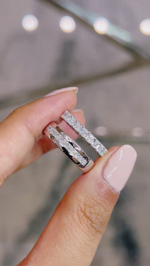 Moissanite Lab Diamond Engagement Ring Wedding Rings Manila Philippines Eternity white gold jewelry
